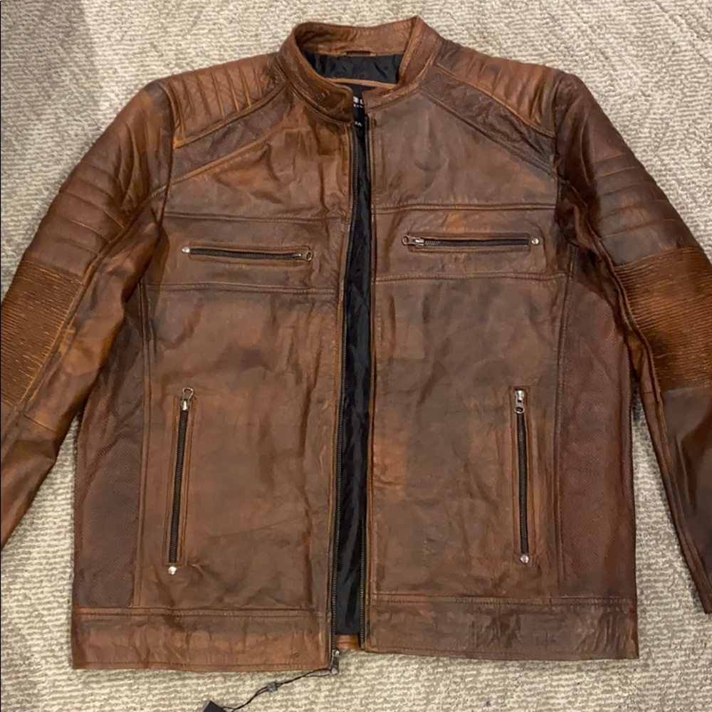 Jared Lang leather jacket